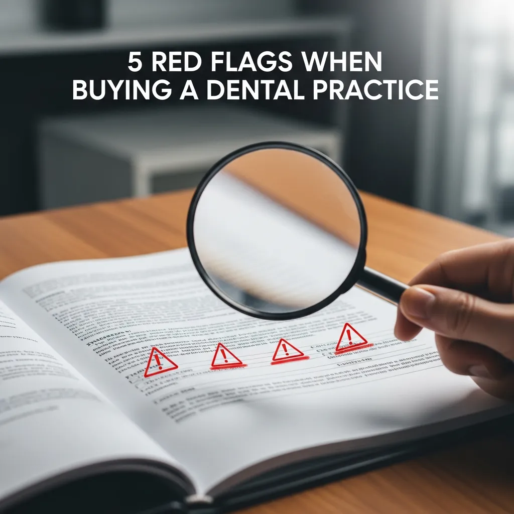 5 Red Flags When Buying Your First Dental Practice